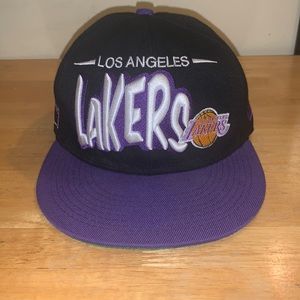 Los Angeles Lakers New Era Hardwood Classics SnapBack Hat